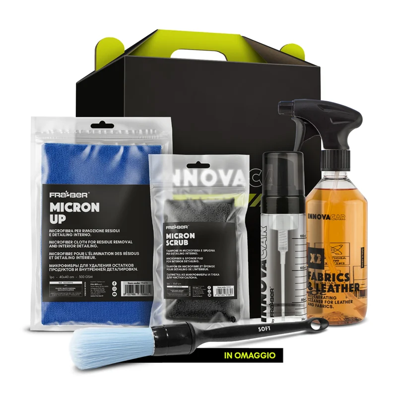 INNOVACAR CAR LEATHER CLEANING KIT