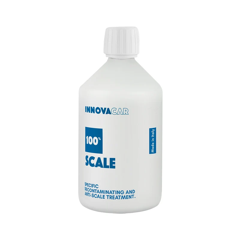 100% SCALE DI INNOVACAR DECONTAMINANTE ANTICALCARE AUTO PER CARROZZERIA VETRI E FARI – CENTRO