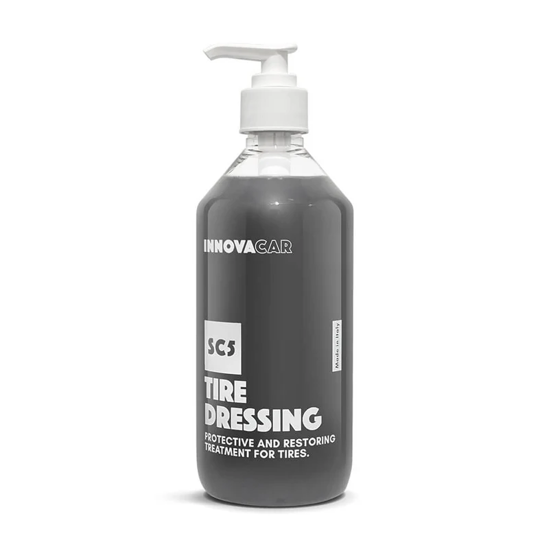SC5 TIRE DRESSING DI INNOVACAR DRESSING PER PNEUMATICI E NERO GOMME PER AUTO – CENTRO