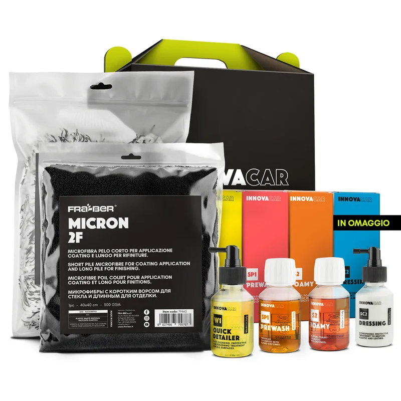 CAR DETAILING STARTER KIT FOR CAR WASH BY INNOVACAR