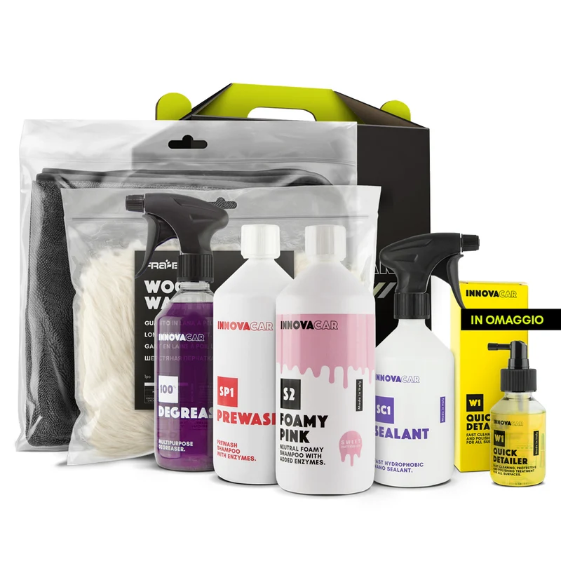 PROFESSIONAL AUTO DETAILING KIT FOR CAR WASH BY INNOVACAR