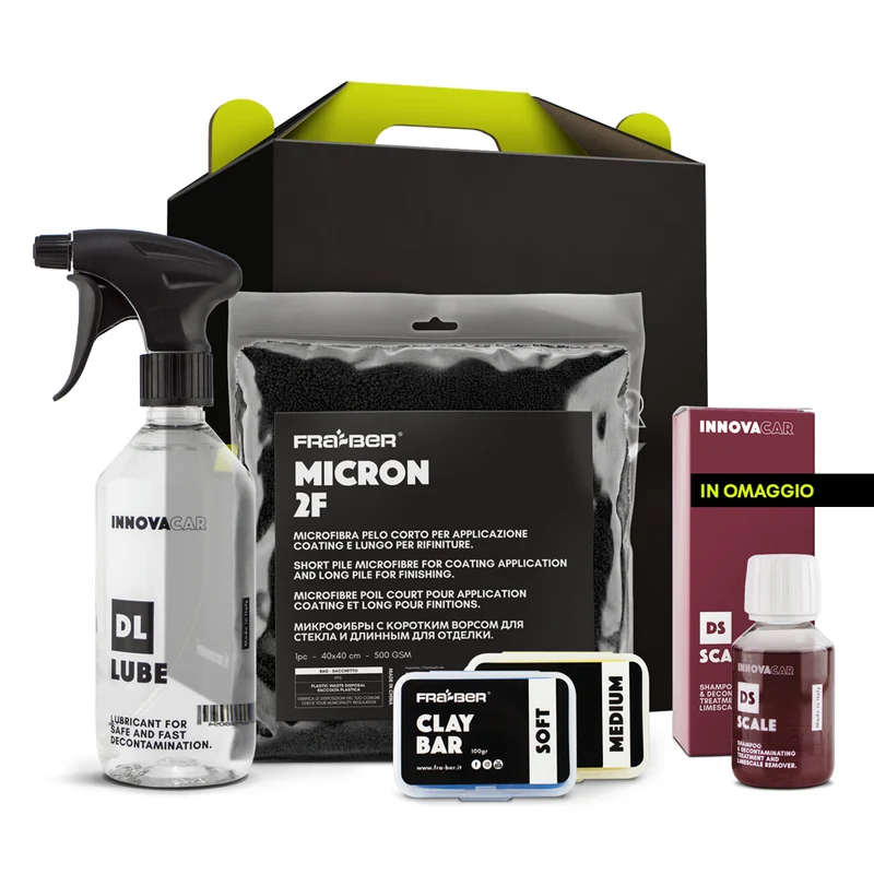 CLAY BAR AND MECHANICAL DECONTAMINATION KIT BY INNOVACAR