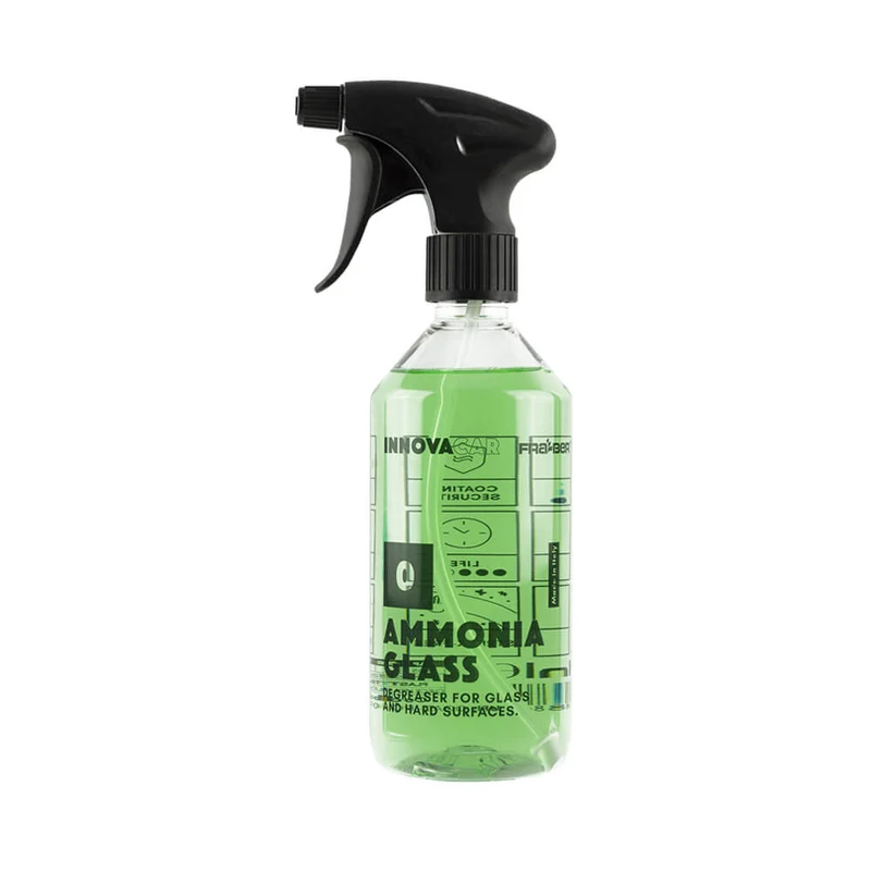 0 AMMONIA GLASS CLEANER DI INNOVACAR PULITORE VETRI SENZA AMMONIACA – CENTRO