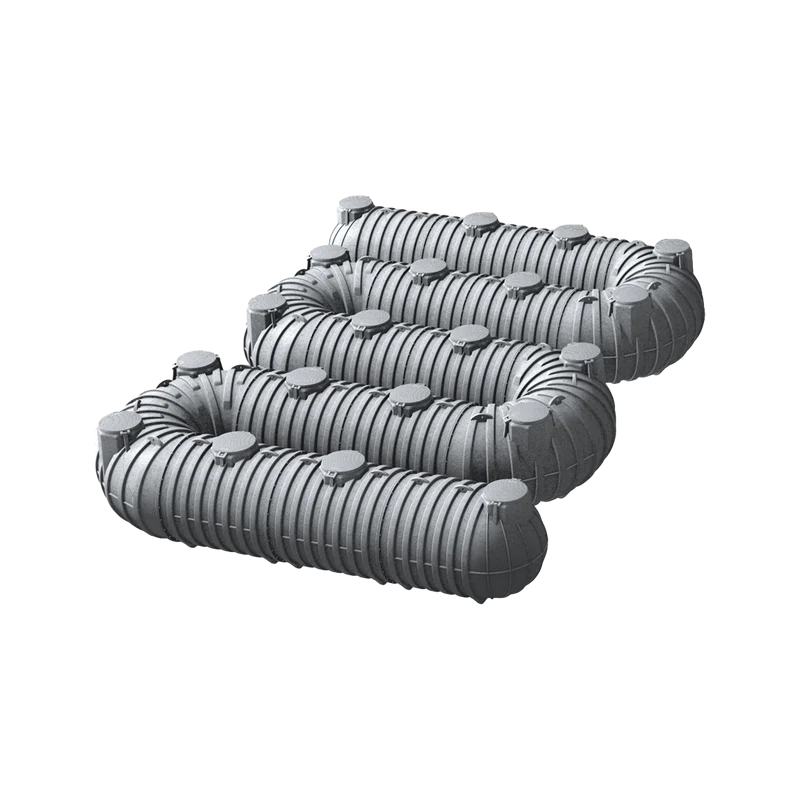 Serbatoi da interro modulari Infinitank Serpentina in polietilene Rototec