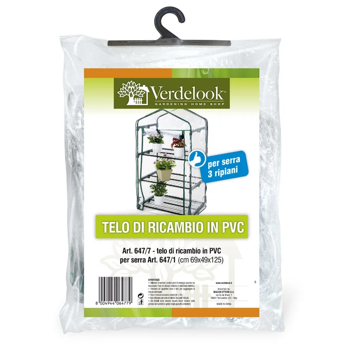 TELO di ricambio serra 6 ripiani Verdelook