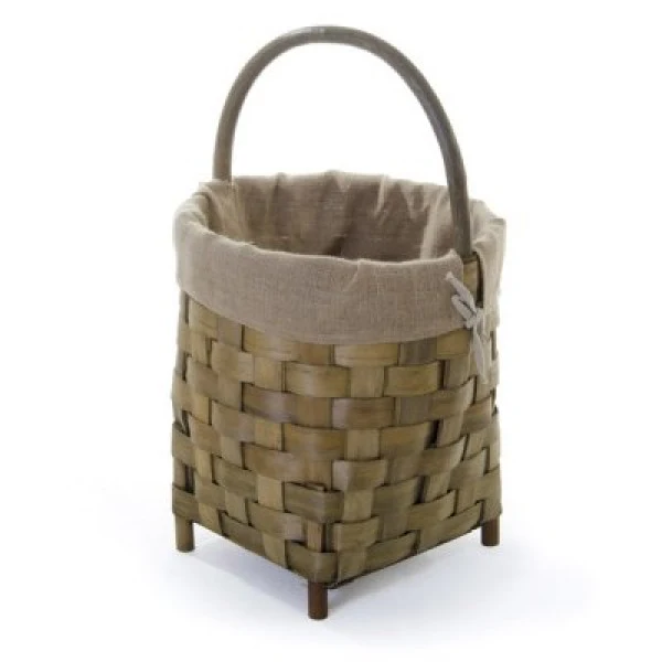 CESTA LEGNA C/MANIGLIONE Verdelook