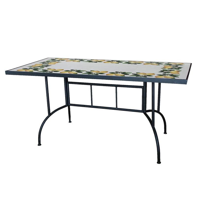 Tavolo Rettangolare Mosaico LEMON Verdelook