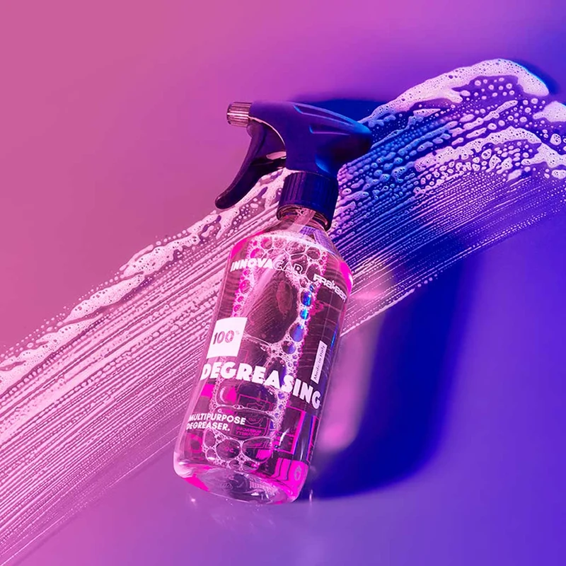 100% DEGREASING DI INNOVACAR SGRASSATORE PER AUTO E DEGREASER E CAR CLEANER UNIVERSALE