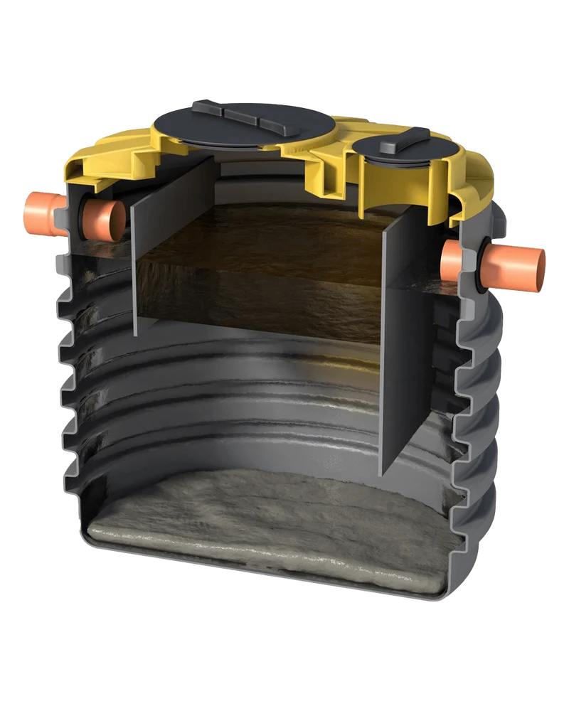 Depurazione Degrassatore tricamerale Rototec