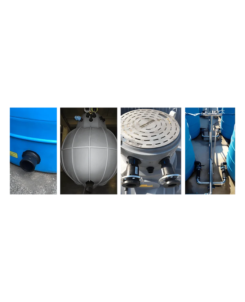 Derivazione in PE per serbatoi Rototec