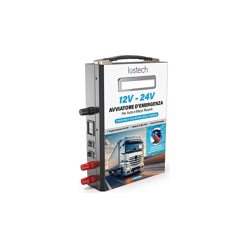 Avviatore per auto e mezzi pesanti
