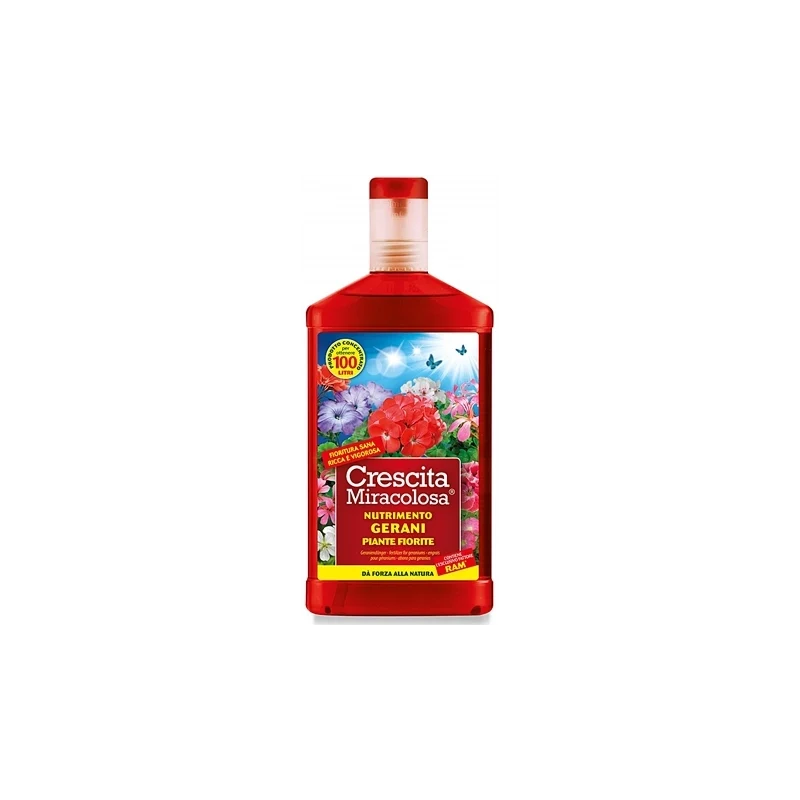 VASI, SOSTEGNI, INNAFFIATOI, Crescita miracolosa gerani e piante fiorite