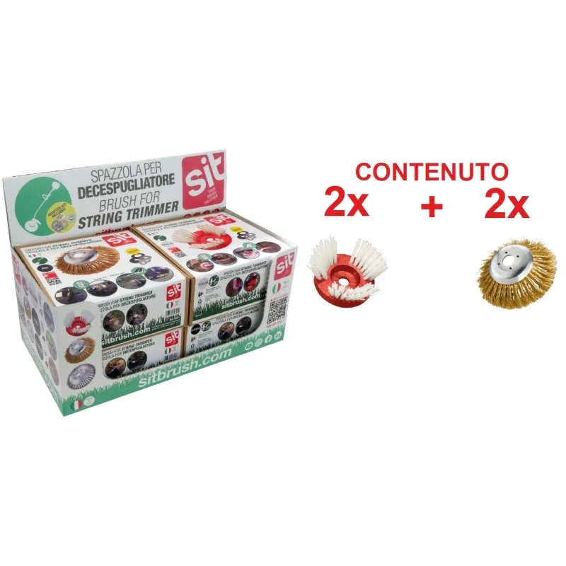 Espositore spazzole coniche