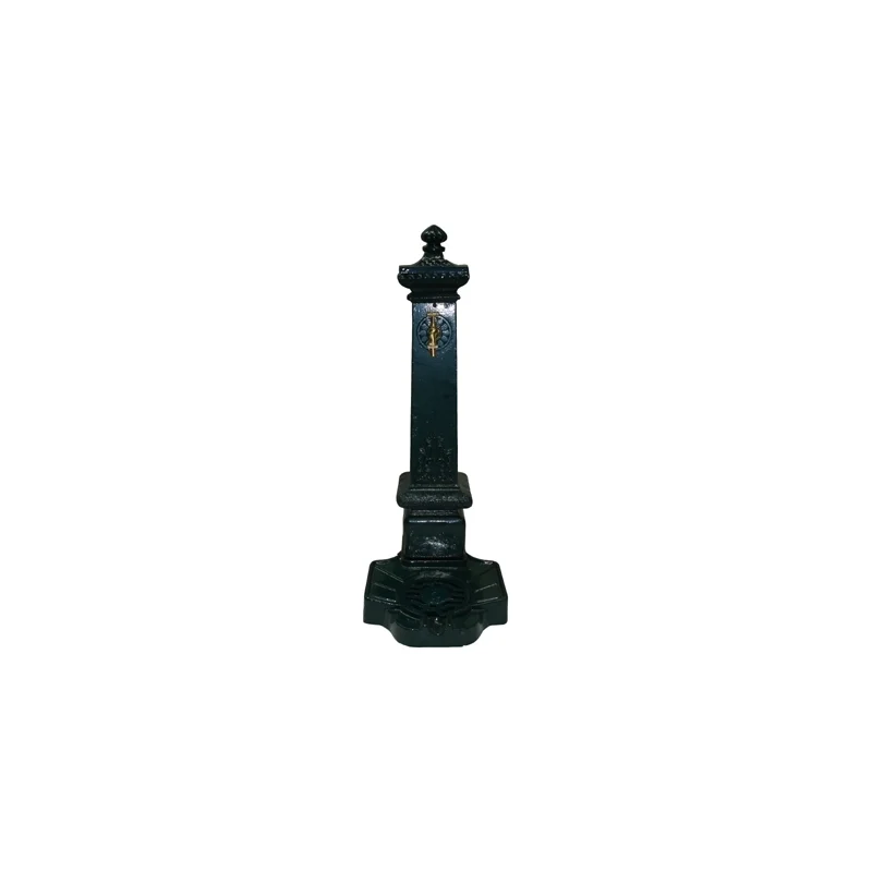 Fontana 'milano' in alluminio - verde