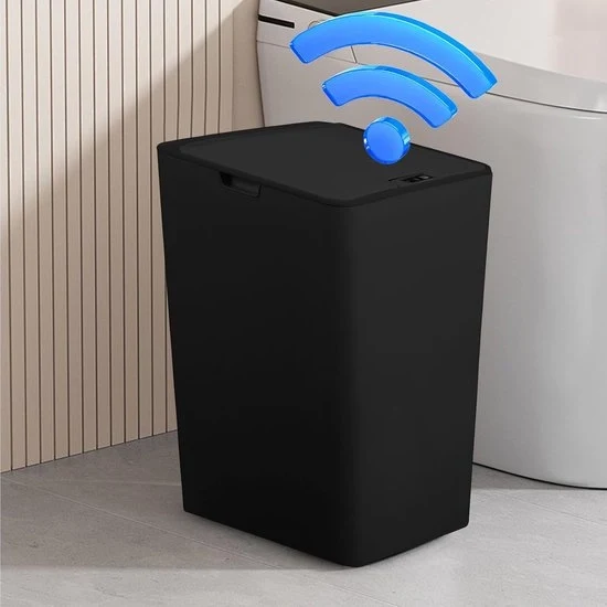 Cestino automatico con sensore - 15L - Nero