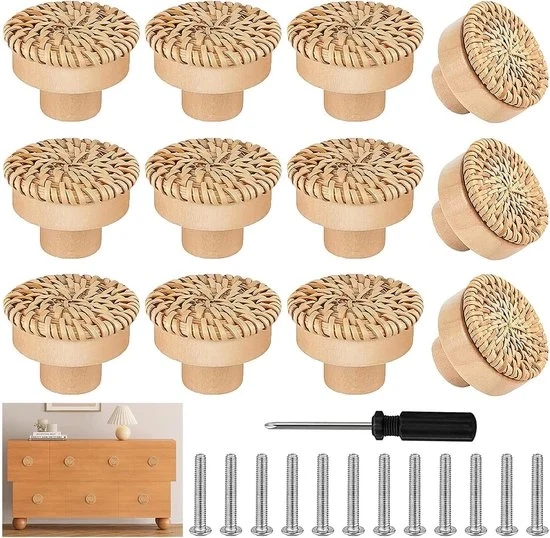 Pomelli di finitura per mobili - maniglioni per mobili - 12 pezzi - 40 mm
