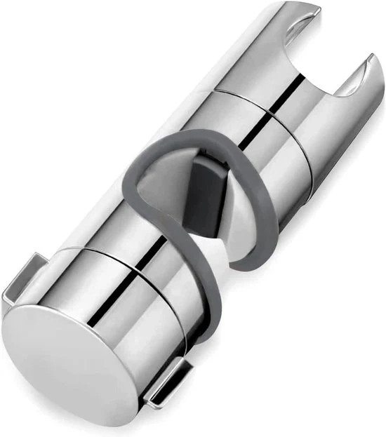 Supporto per doccetta universale - regolabile - 1 pezzo - verniciato a cromatura - 22-26 mm