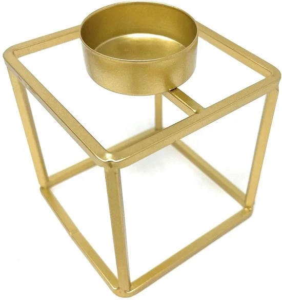 Sostegno per utensili - design minimalista - 1 pezzo - oro satinato - metallo