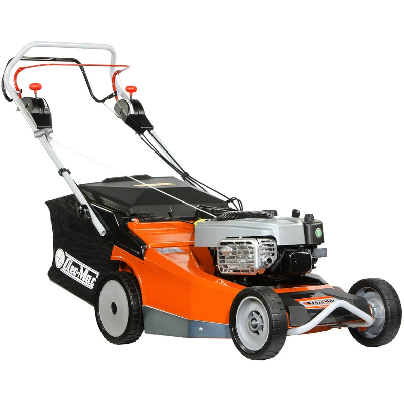 Rasaerba a scoppio trazionato OleoMac LUX 55 TBI professionale con taglio da 53cm