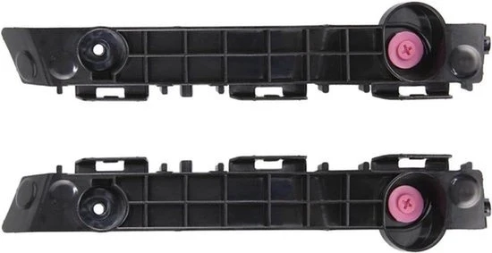 Kit di sostituzione paraurti - Kit di fissaggio - Acciaio - Pezzo di ricambio - 2016-2023 - Toyota Tacoma - Lato guidatore - Lato passeggero - Fissaggio - Nero - Adatto per Toyota Tacoma - Sostituzione paraurti - Adatto per 52116-04070, 52115-04070