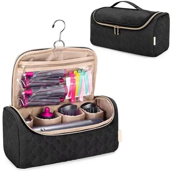 Valigetta portatile con grande capacità - Sacco per bagaglio adatto per Dyson Airwrap - Compatibile con Dyson Airwrap Complete Styler e accessori - Borsa per viaggio - Borsa di trasporto - Adatto per tutti i modelli Dyson Airwrap, accessori (31x12,5x15cm