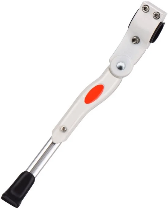 Polo per bicicletta, stantuffo in alluminio regolabile in altezza, supporto antislip in gomma, adatto per biciclette da montagna da 22" a 26", biciclette e biciclette pieghevoli