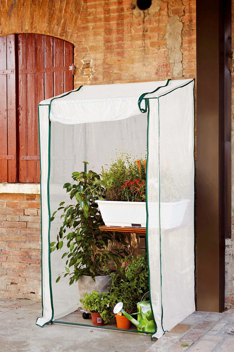 Telo di Ricambio per Serra Verdemax Buganvillea 35x50x3cm in TNT Bianco
