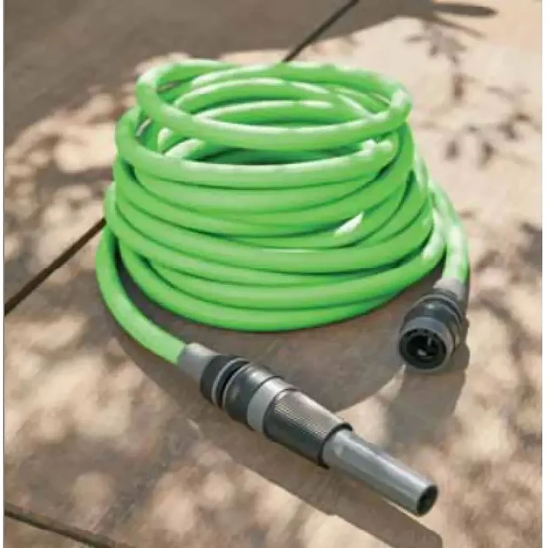 Tubo da Giardino Estensibile Verdemax Extendy 15 m Ultraleggero con Raccordi e Lancia Verde