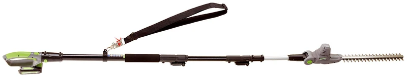 Tagliasiepe Telescopico a Batteria Verdemax TT20 Estensibile 225-280 cm 20V lama 46 cm con Batteria Nero e Verde