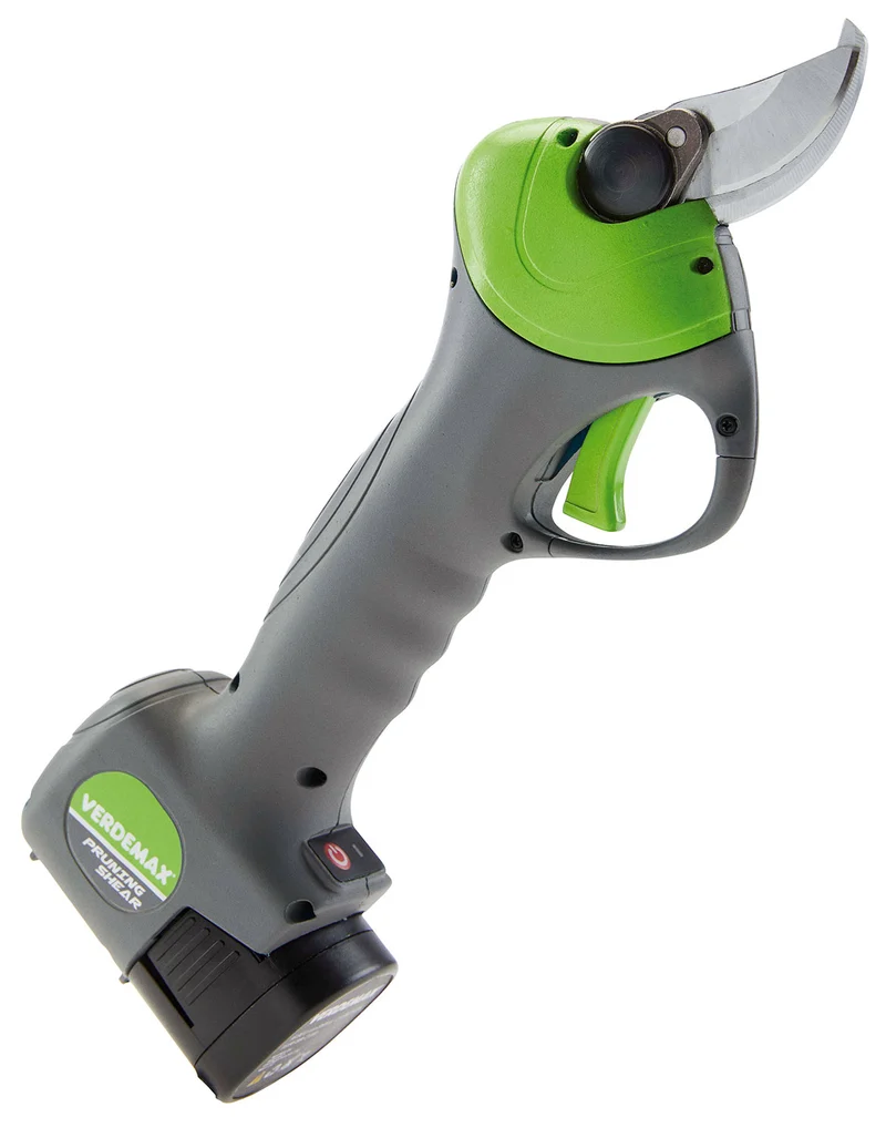 Forbice a Batteria per Potatura Verdemax FE16 2.5 cm 16.8 V con Batteria Verde Grigio