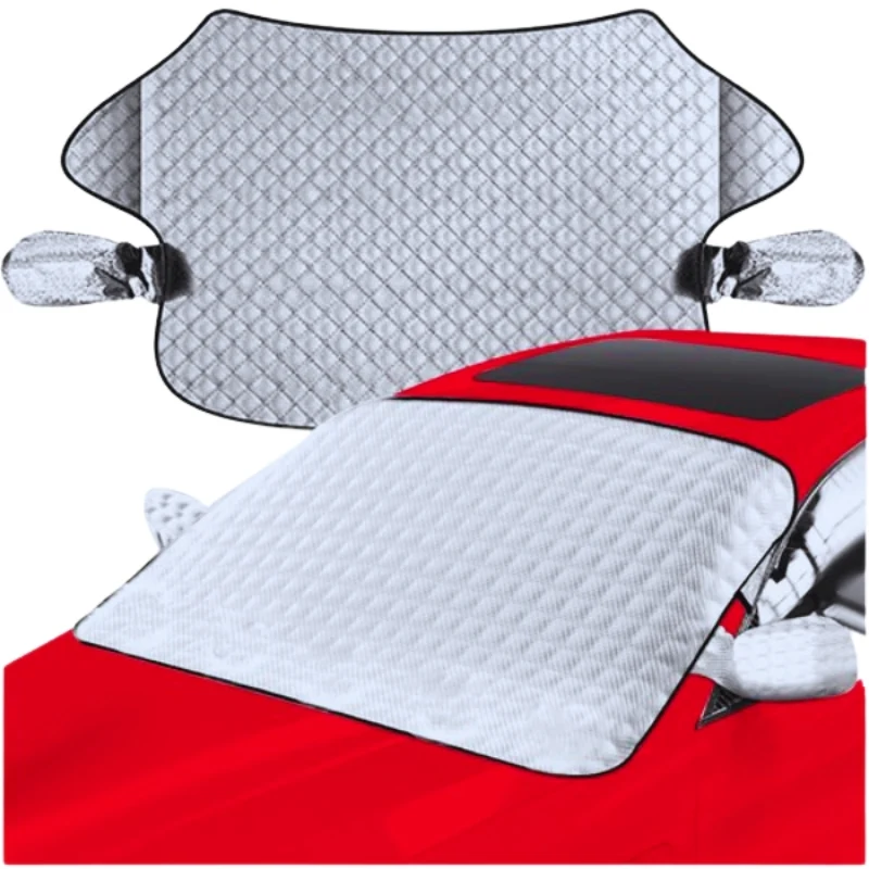 Telo Antigelo Copri Parabrezza Invernale Auto Magnetico Parasole Double Face XXL