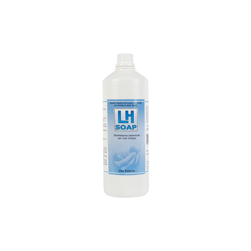 LH Soap Sapone Antisettico Mani – Presidio Medico Chirurgico con Benzalconio Cloruro 1 Lt