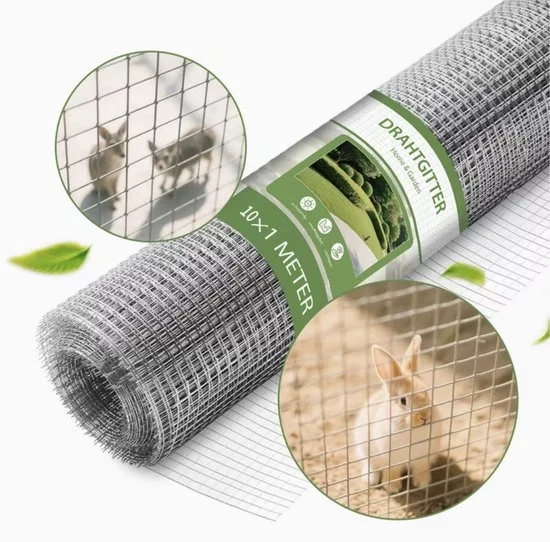 Draadgaas Multifunzionale per la Casa | Solido e Duraturo | Adatto per Animali | 1 Metro Largo, 2–10 Metri Lungo