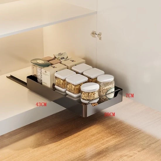 Organizzatore di Cassetto Estensibile - Soluzione Perfetta per Cucina e Bagno - 1 pezzo