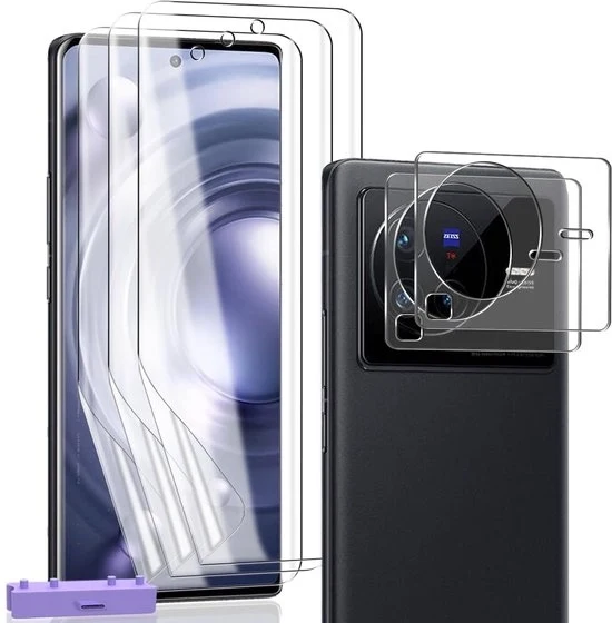 Protezione schermo per smartphone - autoadesiva - set da 3 - TPU