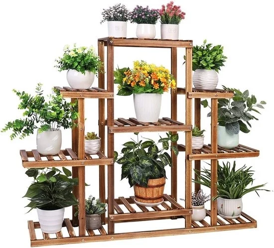 Pannello di sostegno in legno per piante per interni o esterni in giardino - decorativo - 115 x 25 x 965 cm