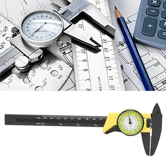 Matta di misurazione a scorrimento 150 mm in plastica