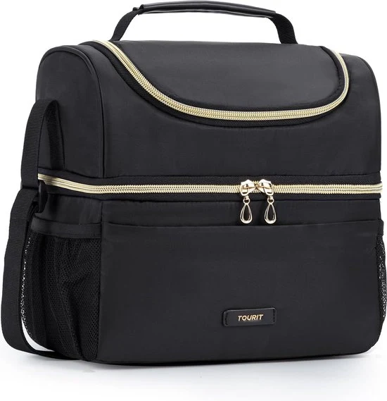Borsa portasigarette pic-nic per donna con due tasche - 9 litri isolata