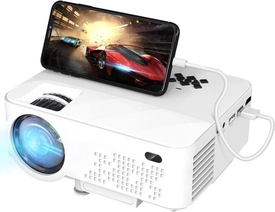 Proiettore Mini - Beamer - Beamer - Bluetooth - Cinema da Soggiorno - LED