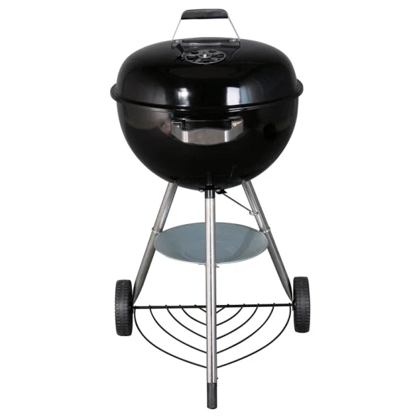 Barbecue a Carbone Krakatoa 55x54x96 cm con Coperchio e Ruote | Aprovitola Store