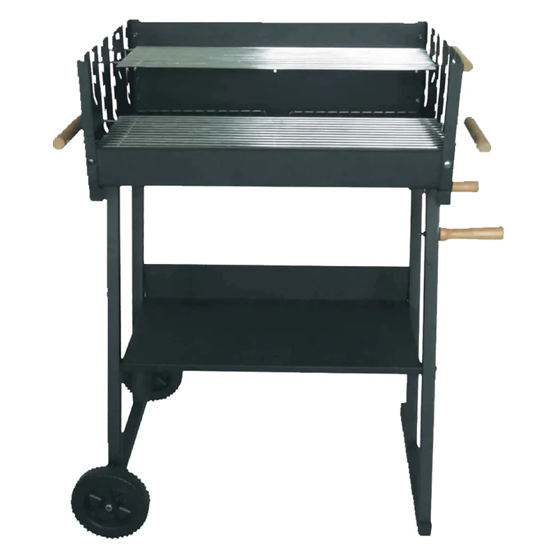 Barbecue a Carbone Kilauea 87x52x90 cm con Ruote e Doppia Griglia | Aprovitola Store