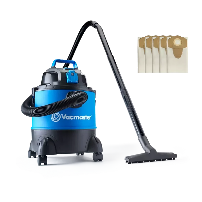 Vacmaster Multi 20 PTO Bag Kit | Wet & Dry Vacuum Cleaner-with Spare Dust Bags X 5