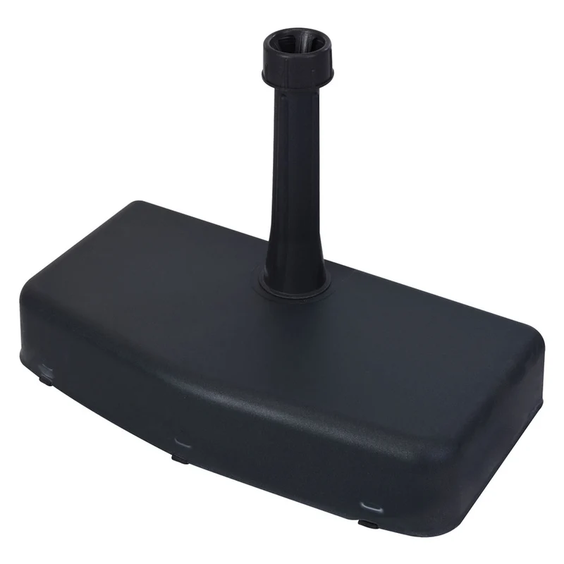 Base Plastica per Ombrellone a Parete 15 kg Antracite | Aprovitola Store