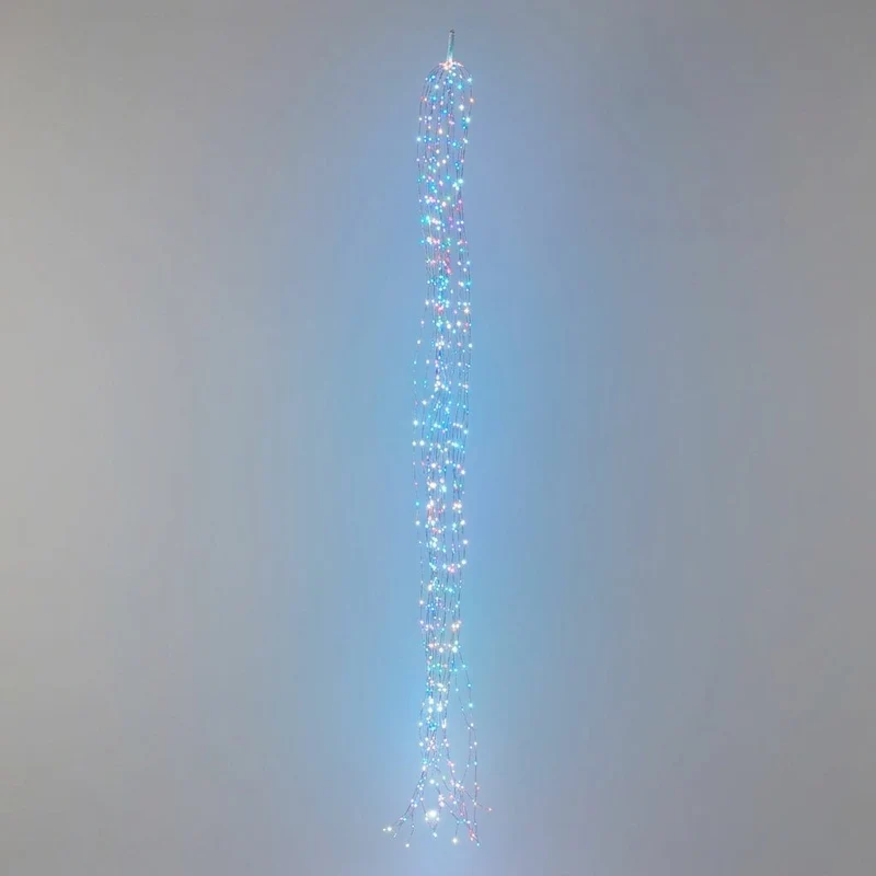 Cascata luminosa RGB 640 MicroLED MultiFlash – 16 calate x 2 m| Lotti