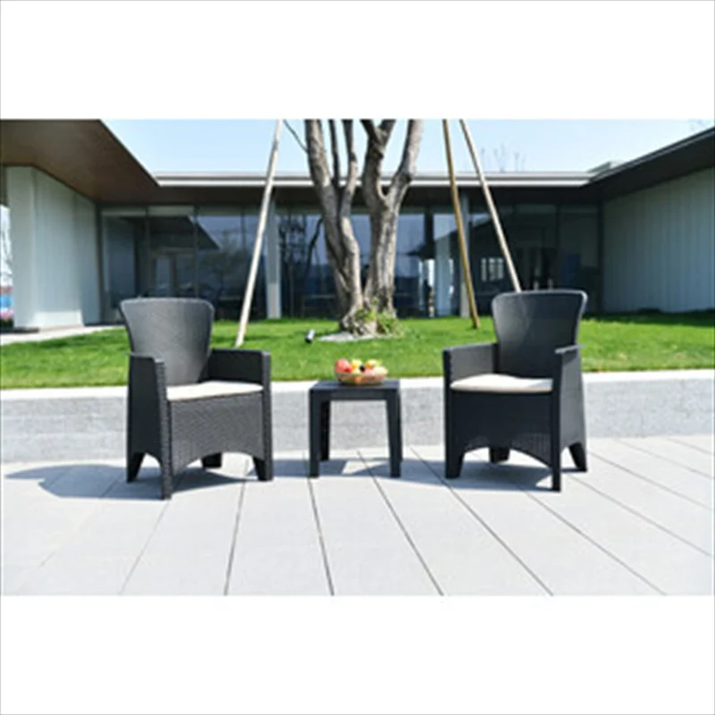 Set Salottino da Balcone Grafite Balco Urban 3 Pezzi | Aprovitola Store