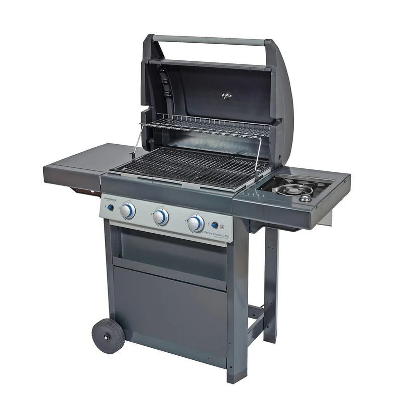Barbecue a Gas Campingaz LBS Dual 3 Bruciatori con Fornello Laterale