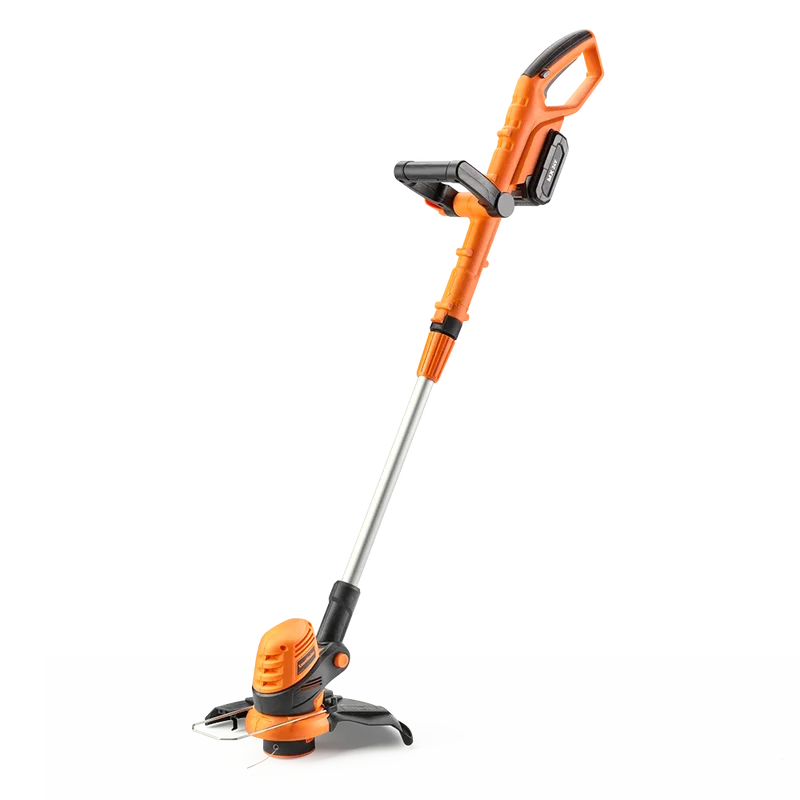 LawnMaster MX 24V Cordless Grass Trimmer | Detachable Wheel Kit