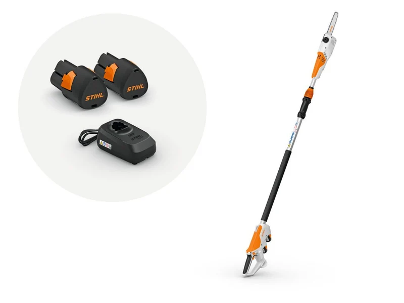 Potatore a batteria telescopico Stihl HTA 30 con lunghezza massima di 280cm