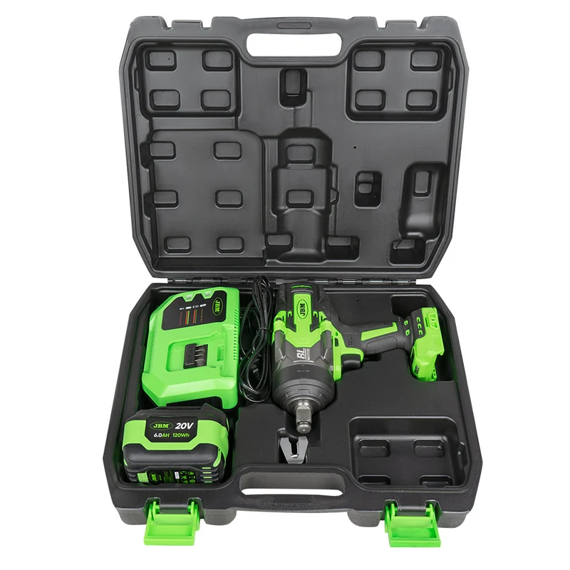 AVVITATORE PNEUMATICO BRUSHLESS A BATTERIA 3/4" 1300NM CON VALIGETTA 60048C JBM