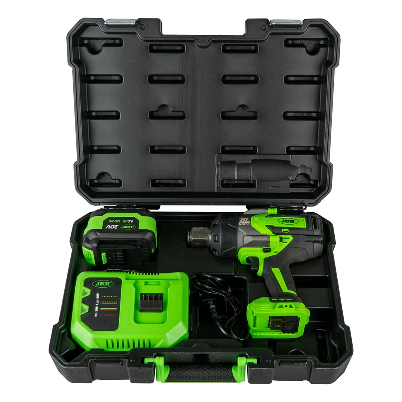 AVVITATORE PNEUMATICO BRUSHLESS A BATTERIA 1" 2300NM CON VALIGETTA 60050C JBM